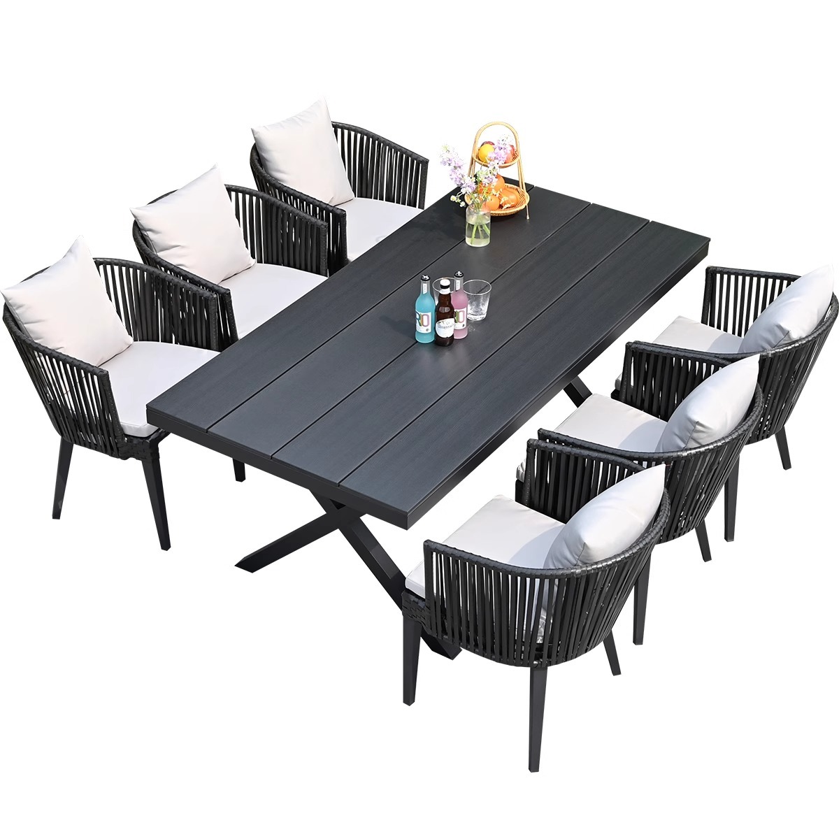 Outdoor Rattan Dining Set
